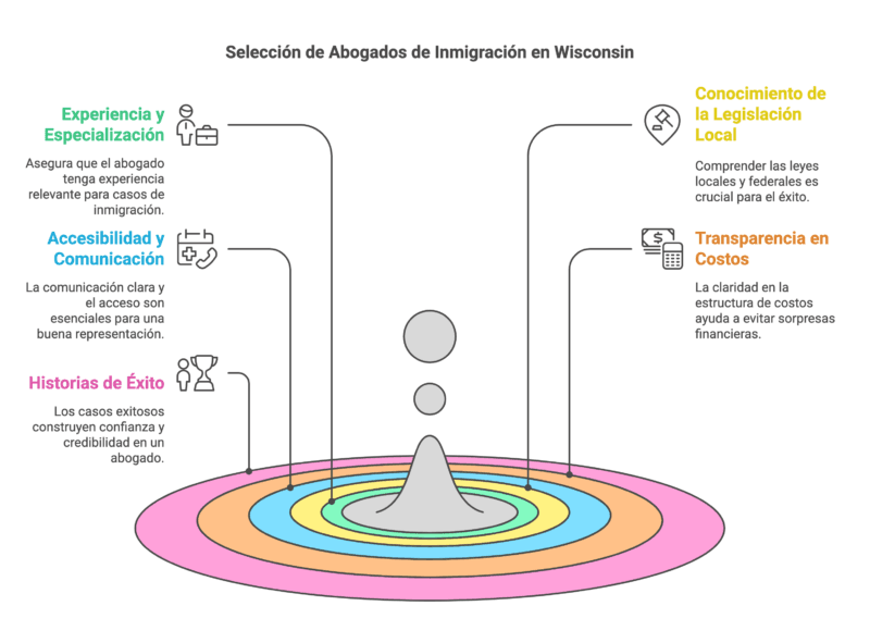 Guia Definitiva Como Elegir a los Mejores Abogados de Inmigracion en Wisconsin visual selection