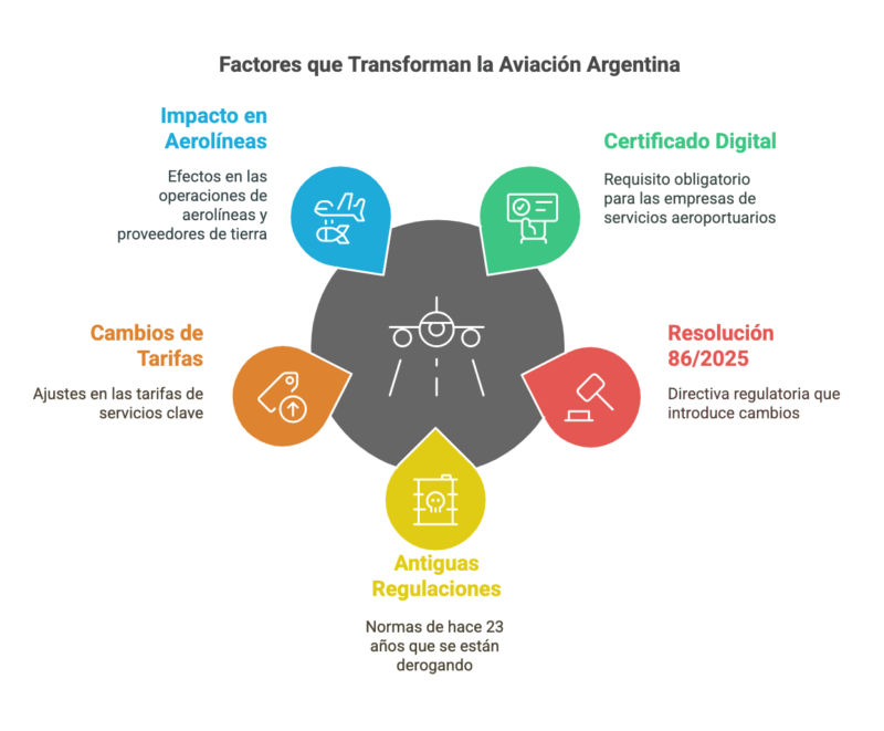 Nueva Regulación ANAC 2025: Certificado Digital Obligatorio para Servicios de Rampa Aeroportuarios